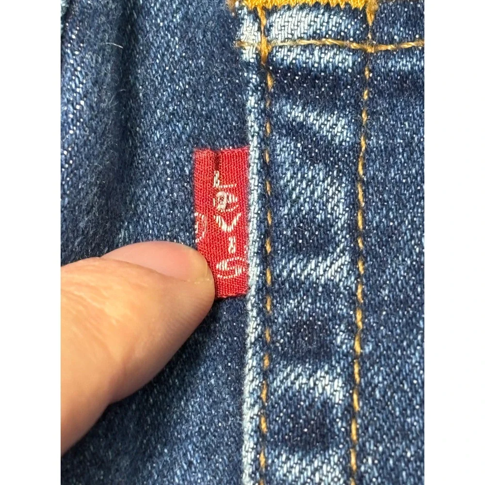 VTG 90s Levi's 550‎ Women's Jeans Size 10 Regular Relaxed Fit Tapered Leg 26 24 - Picture 9 of 15